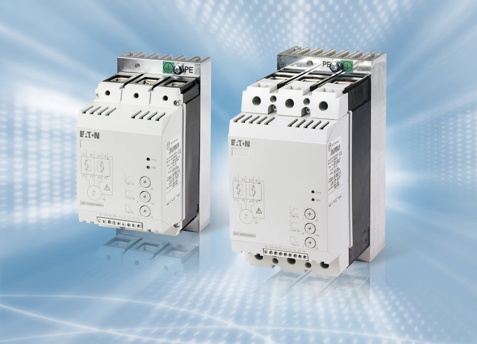 Eaton DS7 Soft Starter Series Extended with Devices up to 200 A